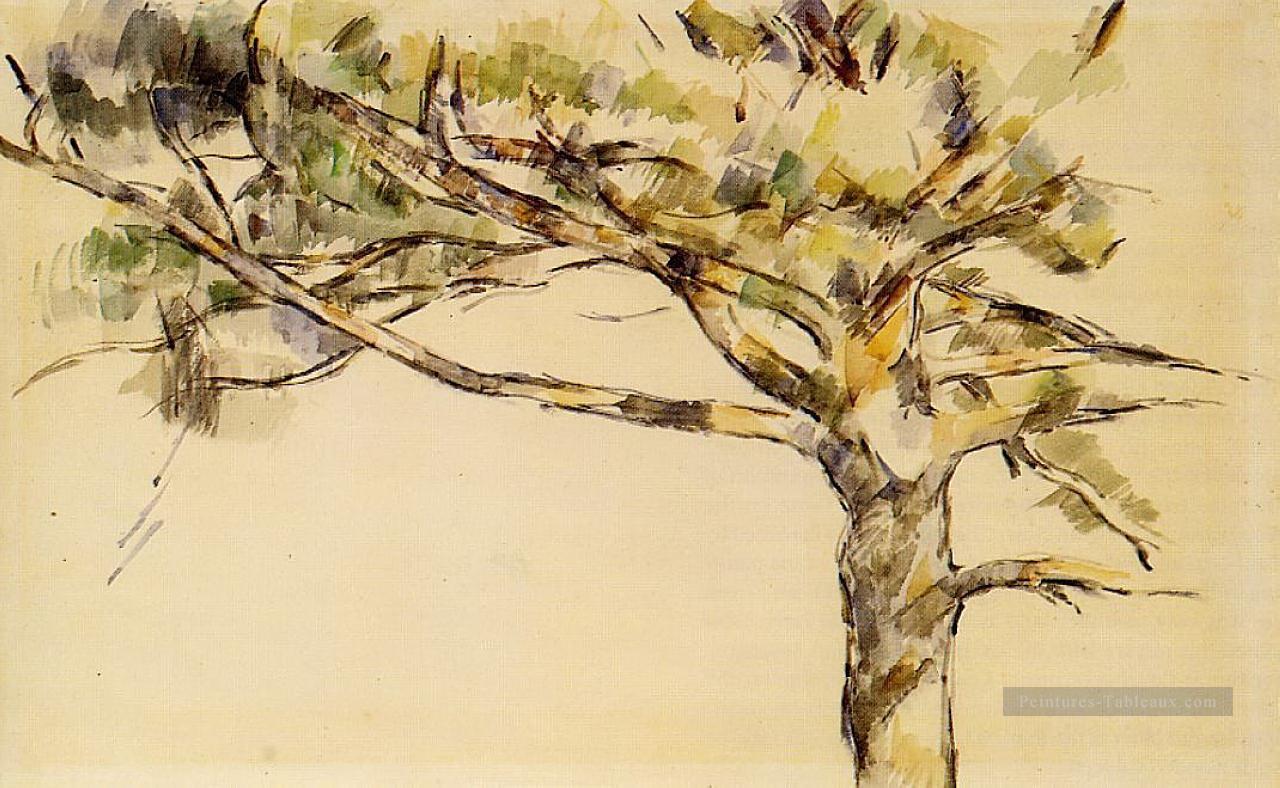 Grand Pin Paul Cézanne Peintures à l'huile